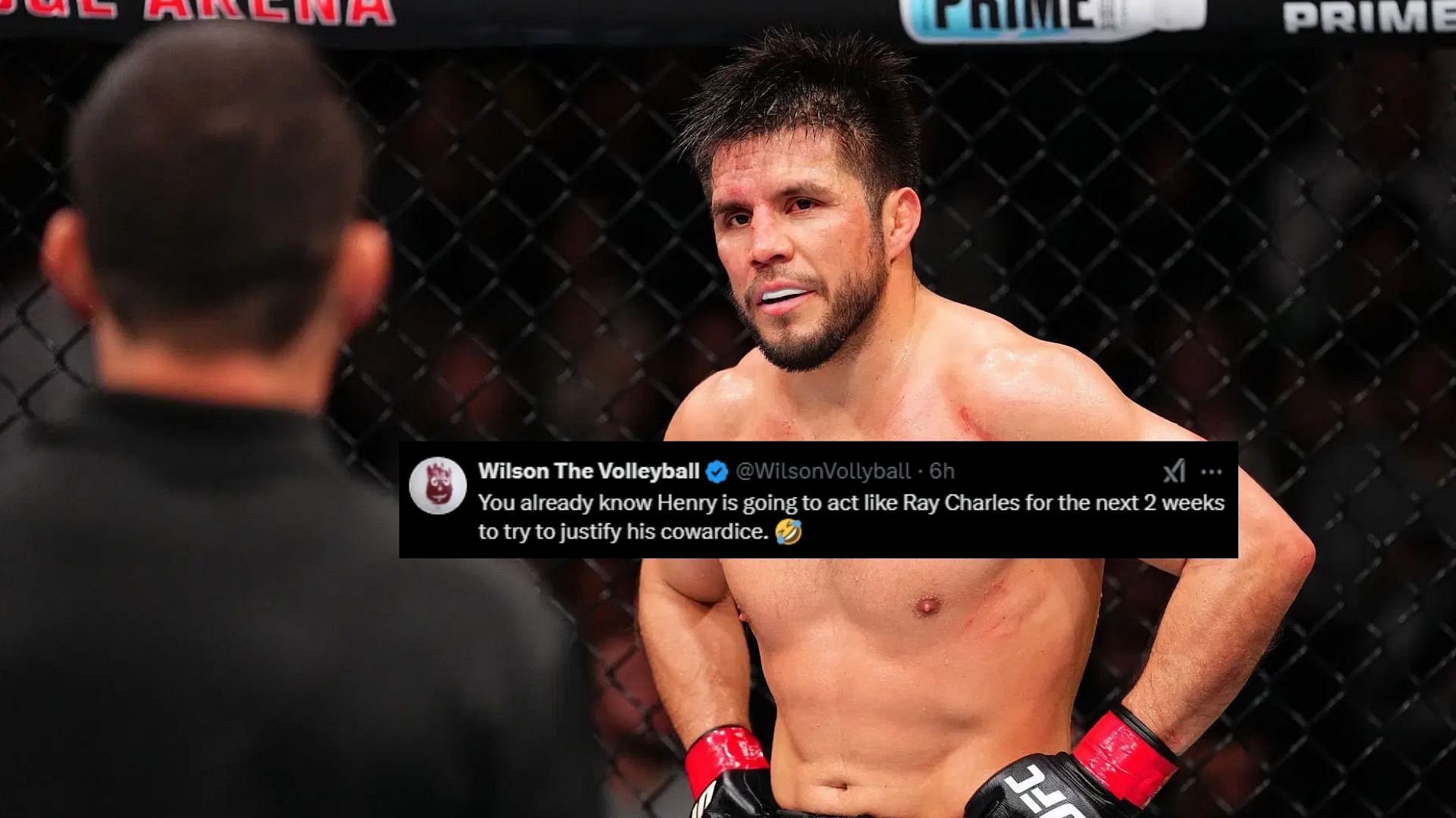 An Ex-UFC star has mocked Henry Cejudo. [Image courtesy: Getty Images]