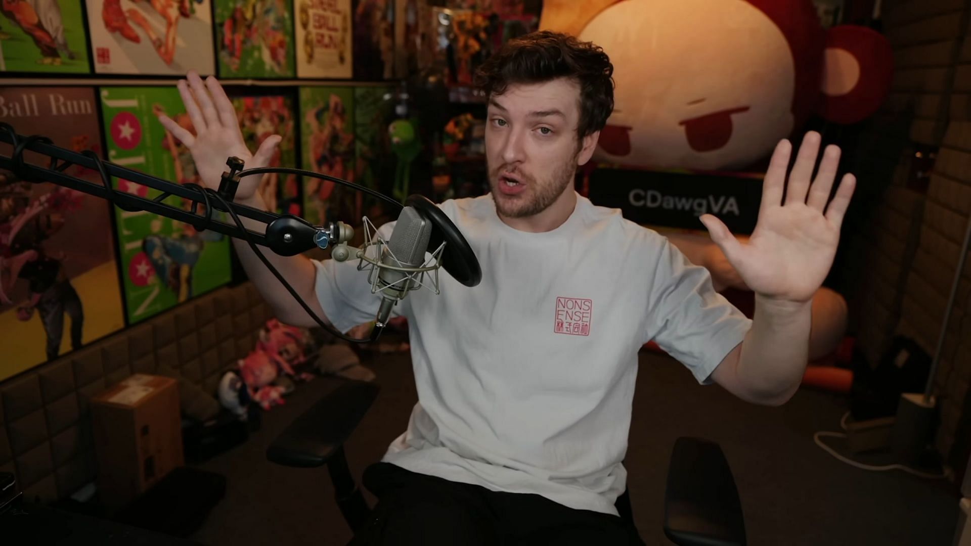 CDawgVA and Trash Taste Podcast have denied deleting any comments on their podcast episodes (Image via CDawgVA/YouTube)