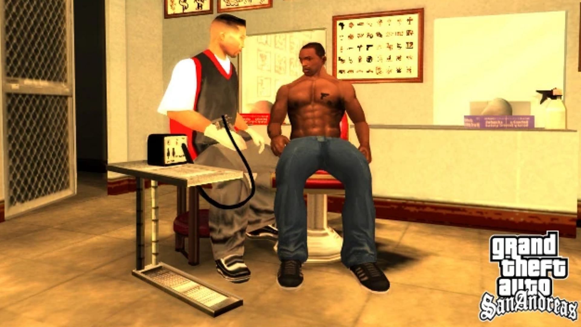 The RPG elements in San Andreas kept the gameplay experience unique for all (Image via Rockstar Games)