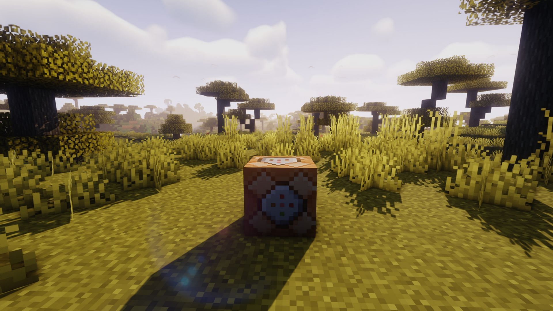 Make sure cheats are enabled to summon the command block (Image via Sportskeeda Gaming/Mojang Studios)