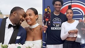 "Can't wait for those college buckets": Gilbert Arenas' wife beams with pride as stepson Alijah Arenas puts on a show on senior night