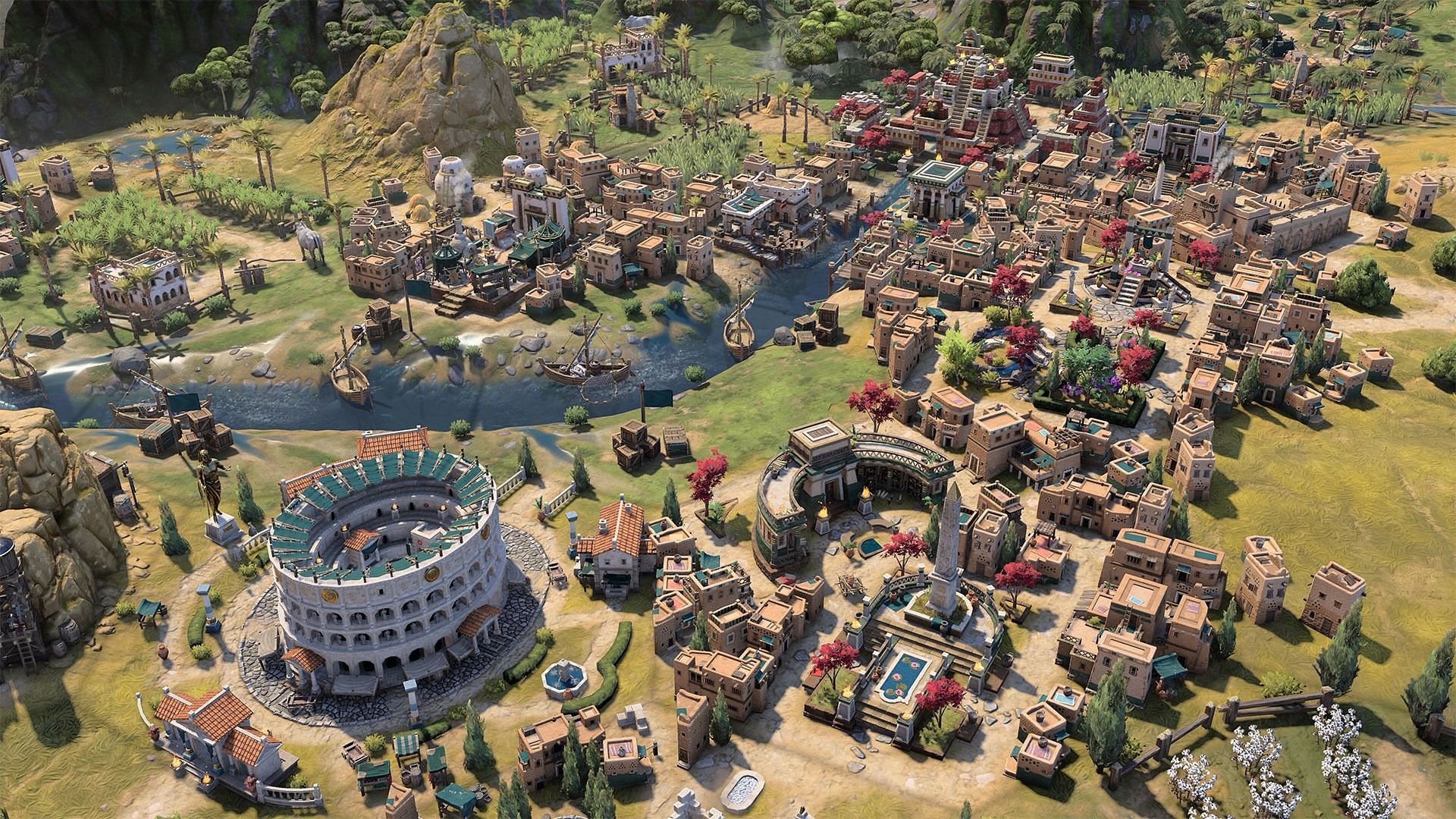 Antiquity Age Egypt in Civilization 7 (Image via 2K)