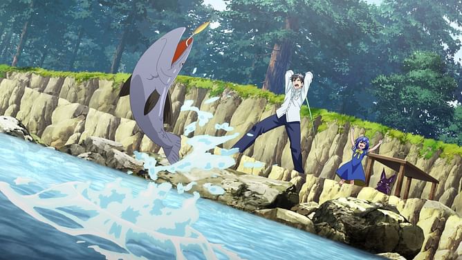 The Daily Life of a Middle-Aged Online Shopper in Another World episode 6: Kenichi and Anemone make new friends and new foes