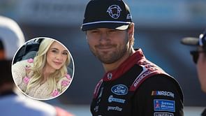 Todd Gilliland's wife Marissa channels floral aesthetics sporting an embroidered cardigan in IG update