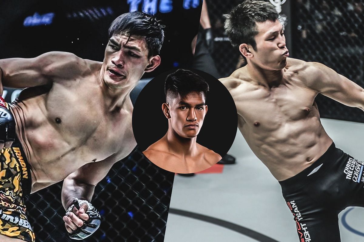 Eduard Folayang (left) and Shinya Aoki (right)