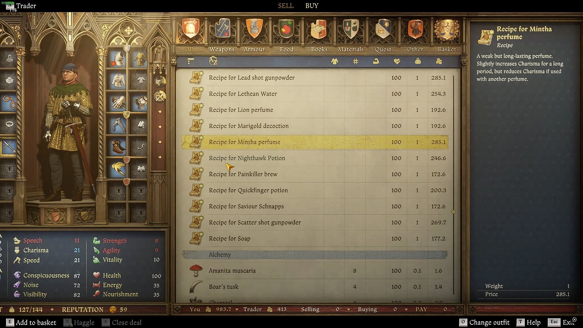 Use recipes to brew potions (Image via Deep Silver)