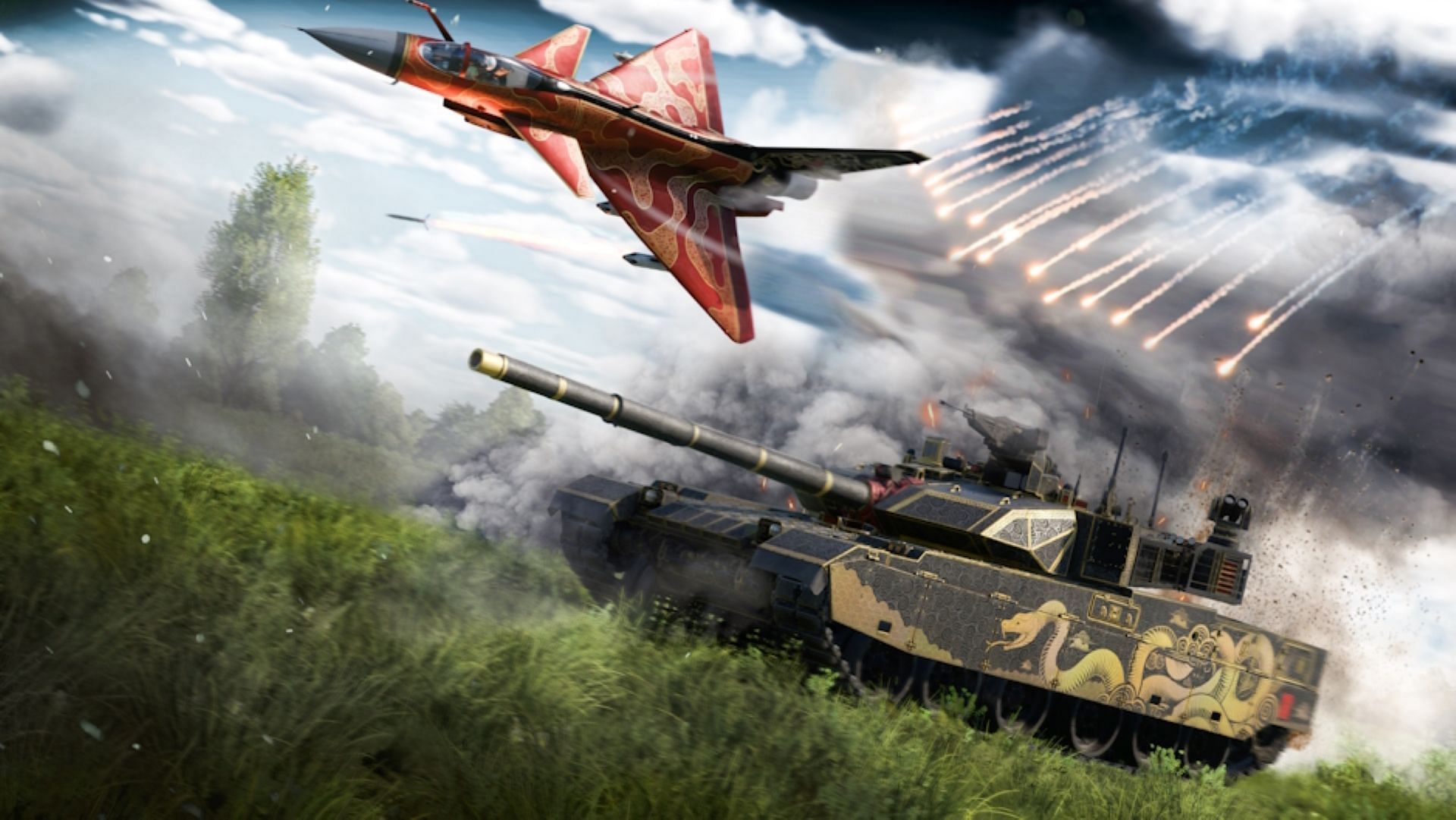 The Auction is a new feature introduced to War Thunder (Image via Gaijin Entertainment)