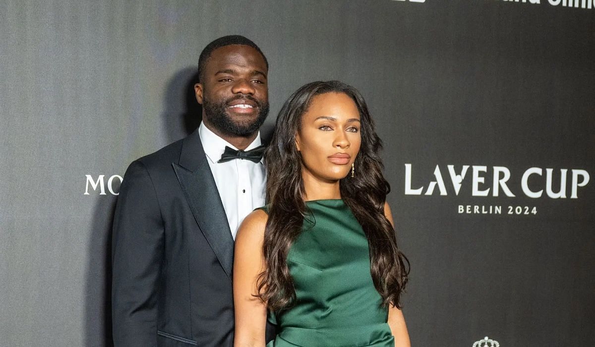 Frances Tiafoe and his girlfriend, Ayan Broomfield - Source: Getty