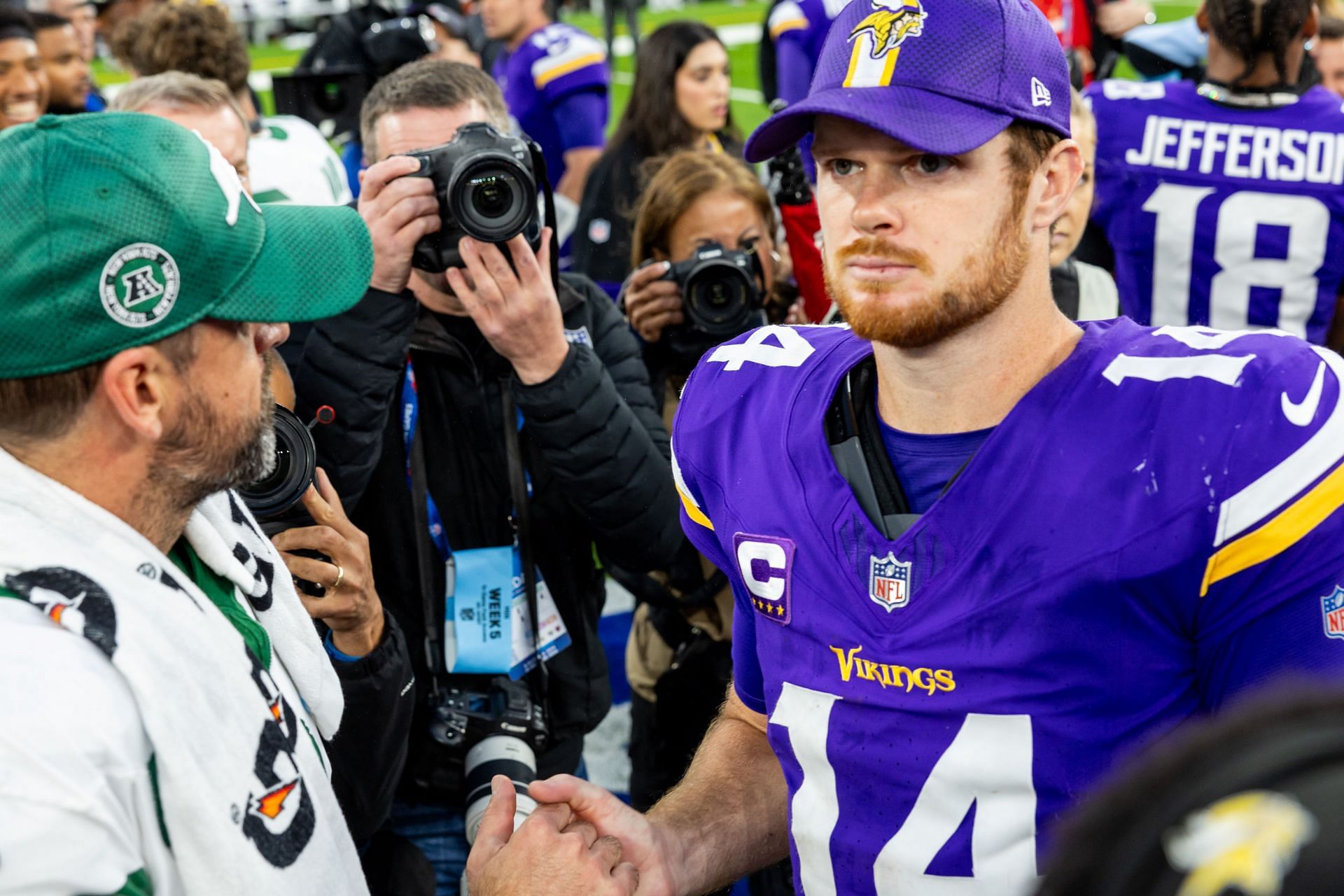 NFL: OCT 06 Jets at Vikings - Source: Getty