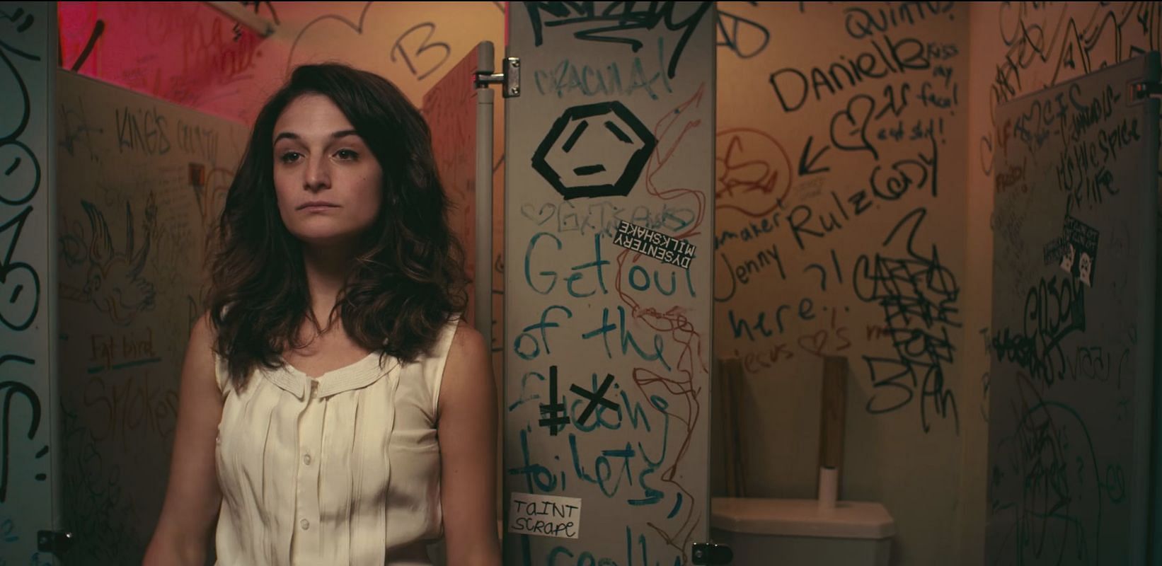 Jenny Slate in Obvious Child. (Image via Prime Video)