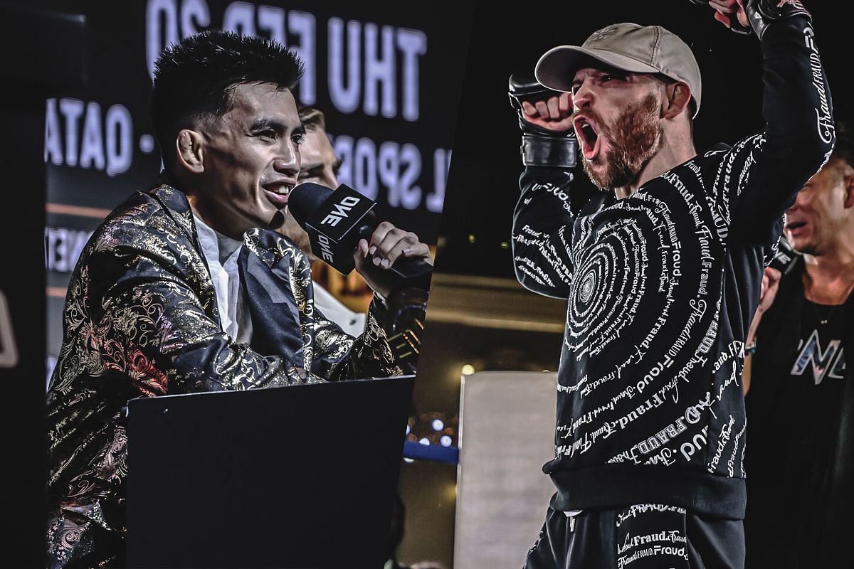 Joshua Pacio and Jarred Brooks - Photo by ONE Championship