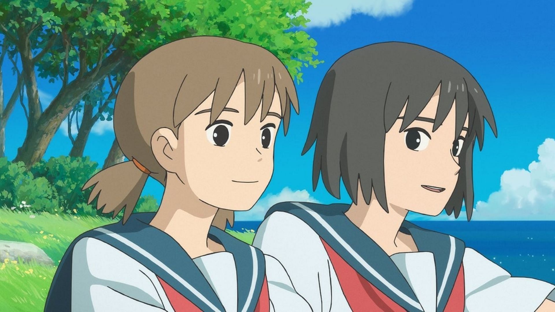 San and Mayu, as seen in the anime (Image via Sasayuri)