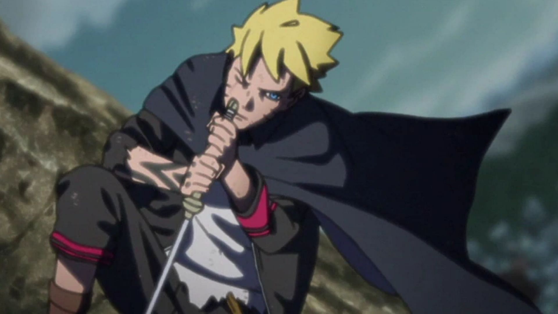 Boruto in the flashforward scene (Image via Studio Pierrot)