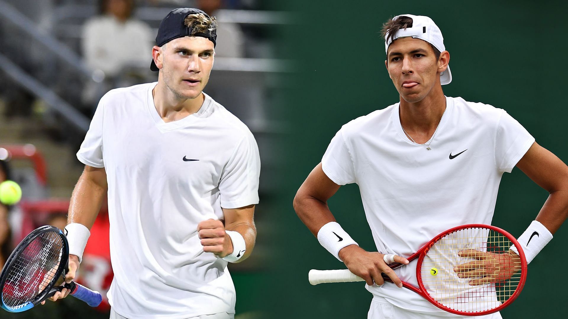 Jack Draper vs Alexei Popyrin is one of the first-round matches at the Qatar Open 2025. (Photos: Getty)