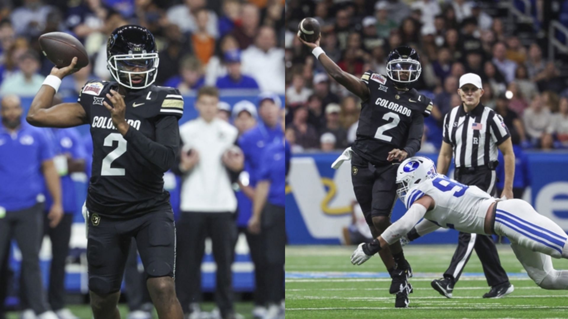 Colorado quarterback Shedeur Sanders 