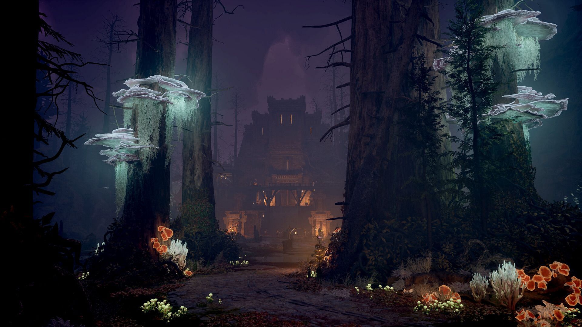 The world of Avowed at Night (Image via Xbox Game Studios)