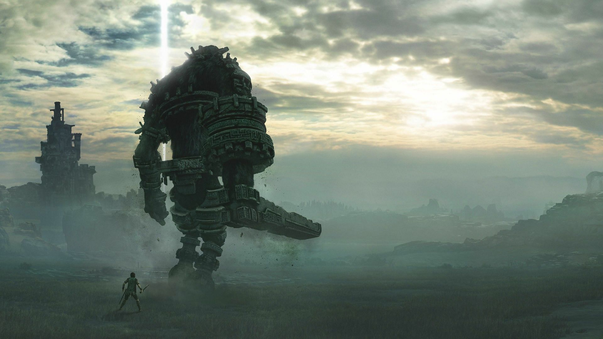 Key art of Shadow of the Colossus