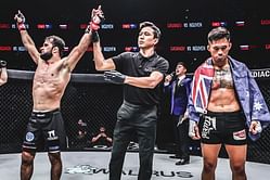 WATCH: Martin Nguyen, ONE's first double-champ, gives an emotional farewell following defeat to Shamil Gasanov at ONE 171