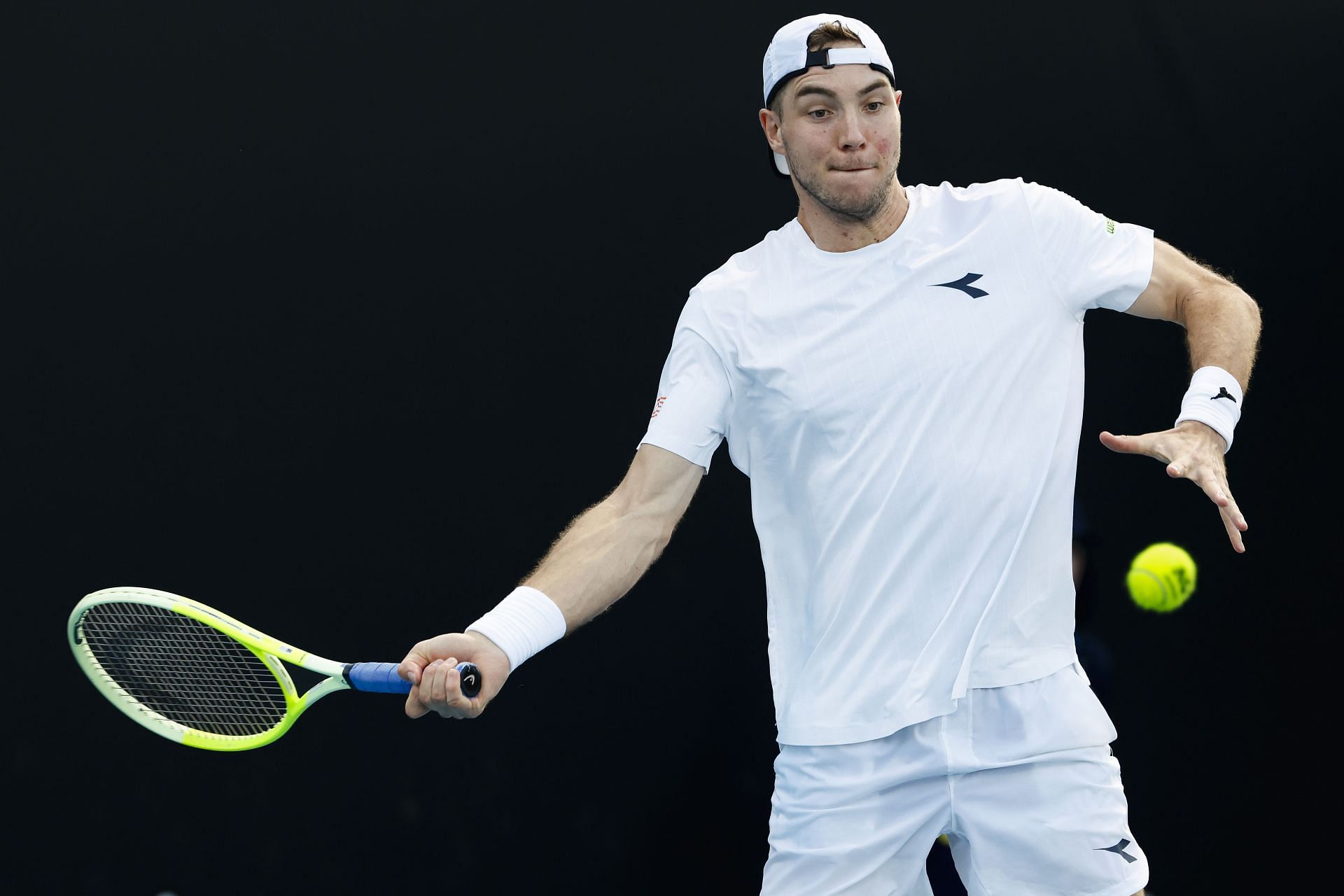 Jan-Lennard Struff at the 2025 Australian Open (Source: Getty)