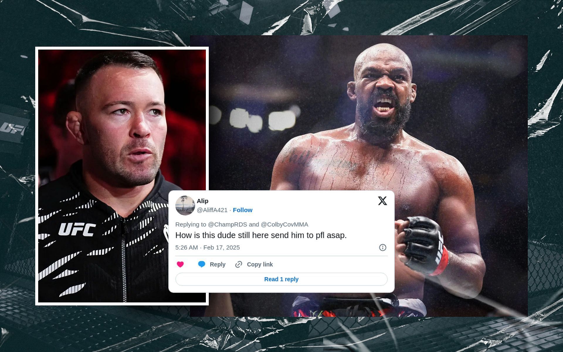 Fans react to Colby Covington