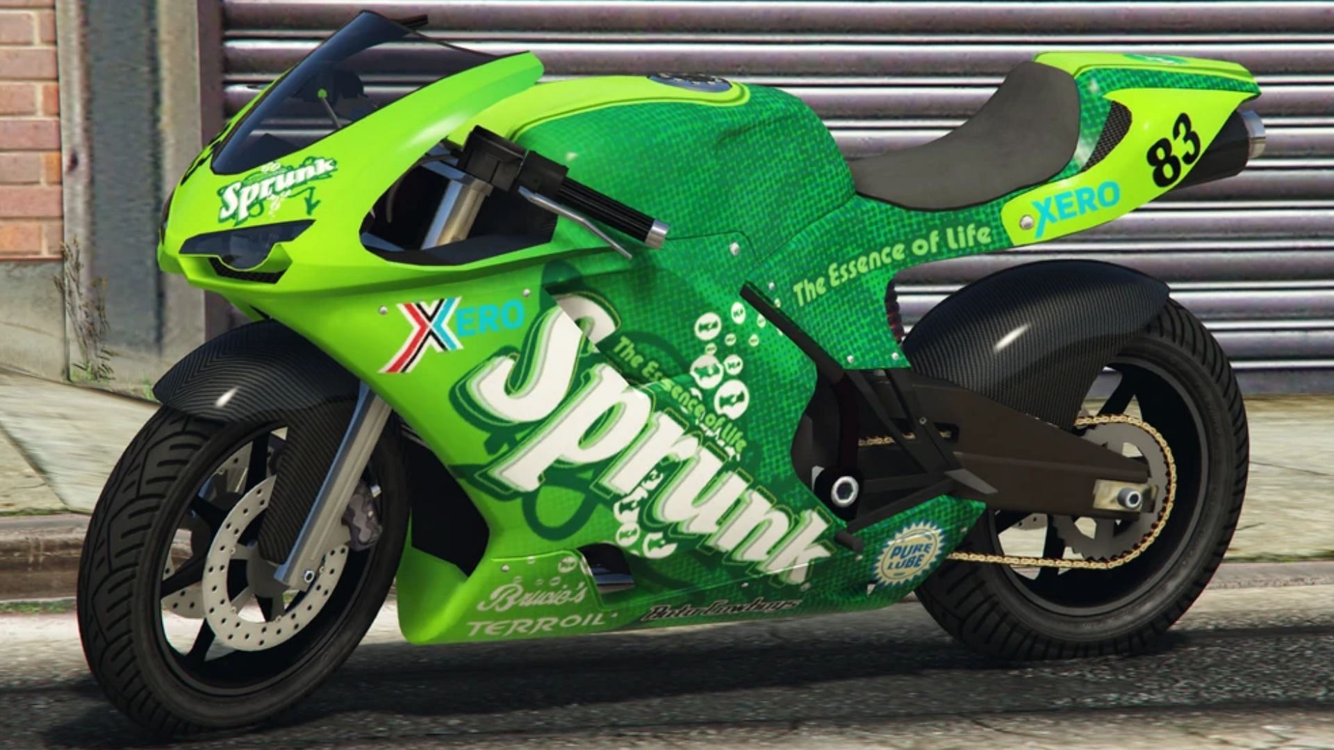 The Bati 801RR is one of the best two-wheelers in Grand Theft Auto Online (Image via Rockstar Games)