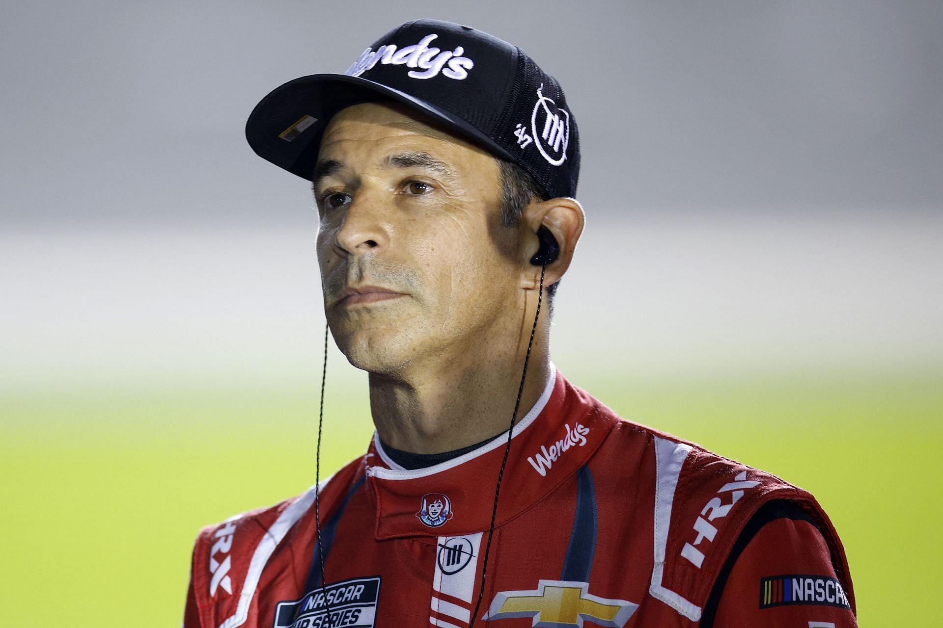 DAYTONA BEACH, FLORIDA - FEBRUARY 12: Helio Castroneves, driver of the #91 Wendy