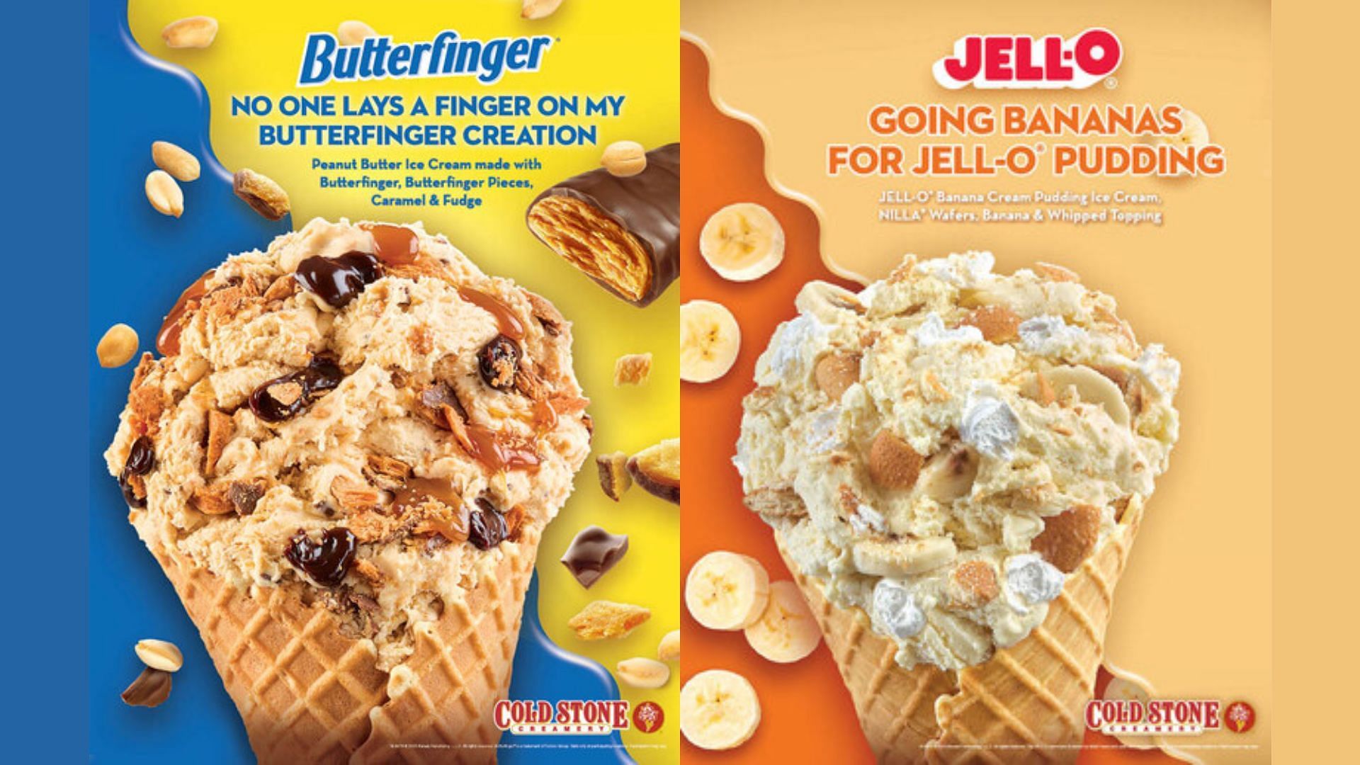 Cold Stone Creamery had announced two new flavors and Creations for spring (Image via PR Newswire)