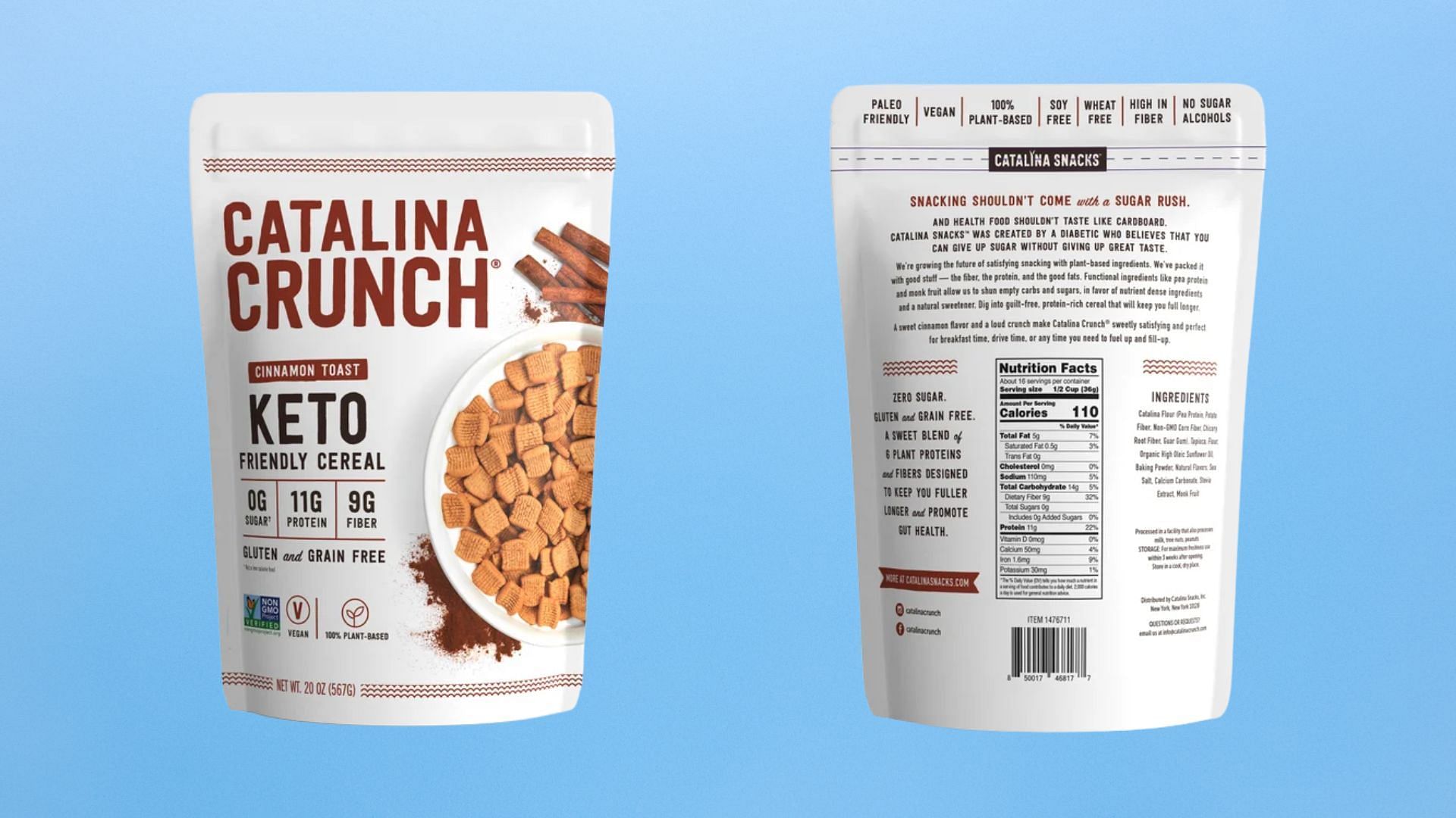 Catalina Crunch Cinnamon Toast Cereal has $3.70 off in warehouse only (Image via Costco)