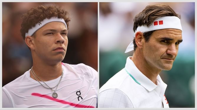 Ben Shelton drops 1-word reaction to Roger Federer's dilemma over 'On' logo in entertaining promo with Elmo