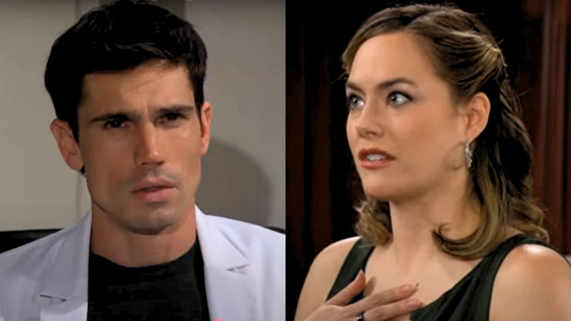 Finn and Hope find themselves in difficult situations (Image via YouTube/boldandbeautiful)