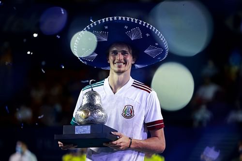 Alexander Zverev at the 2021 Mexican Open [Image Source: Getty Images]