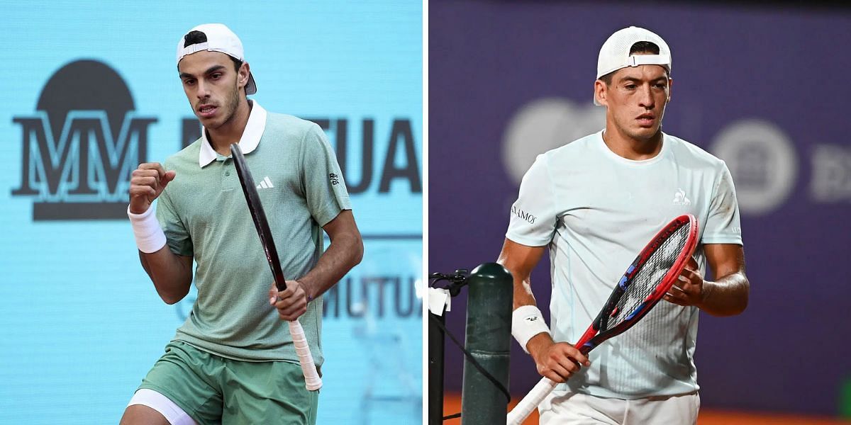 Francisco Cerundolo and Sebastian Baez will be in action on Day 5 of the Rio Open 2025. (Photos: Getty)