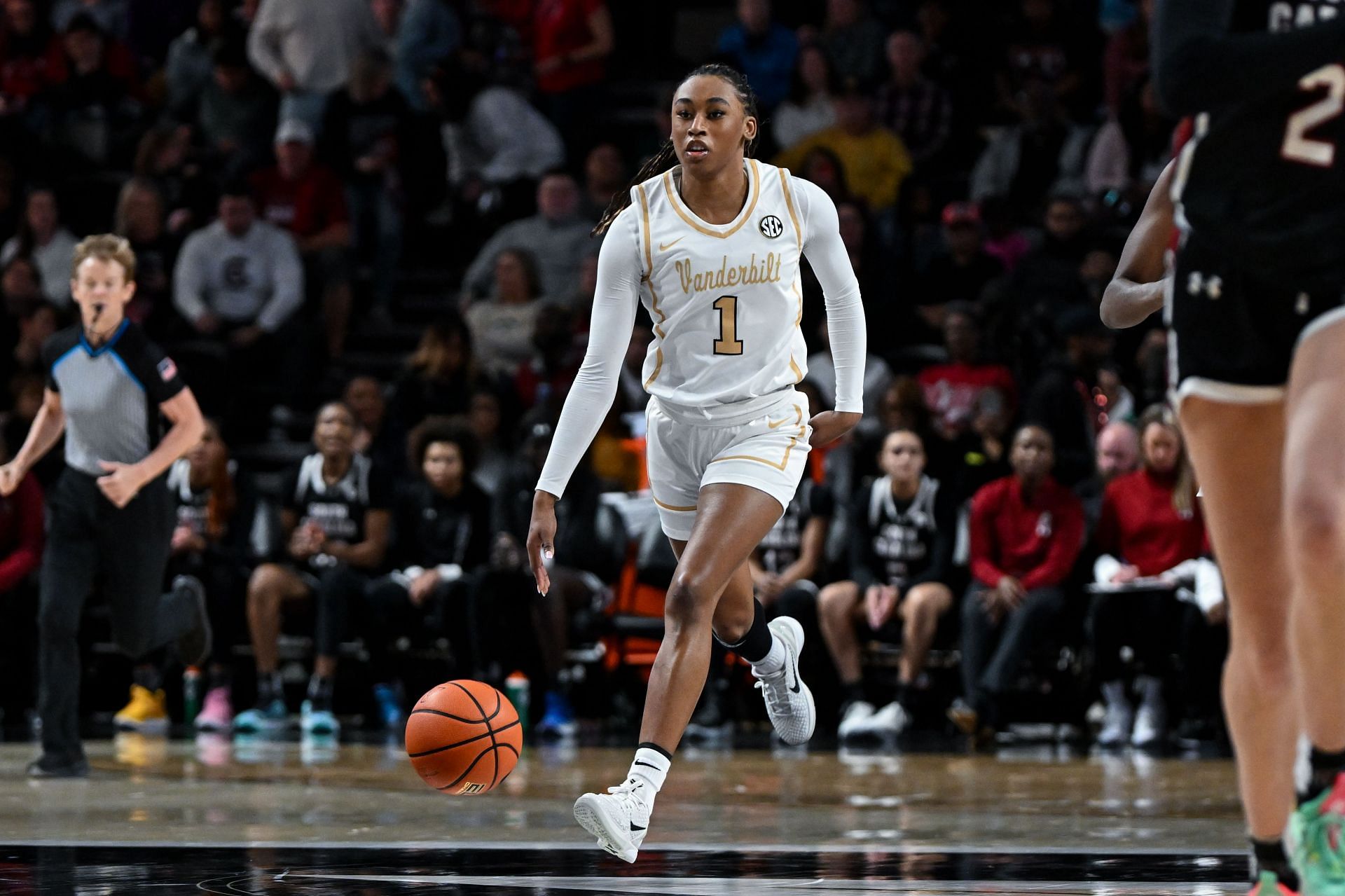 Mikayla Blakes in action during South Carolina v Vanderbilt - Source: Getty