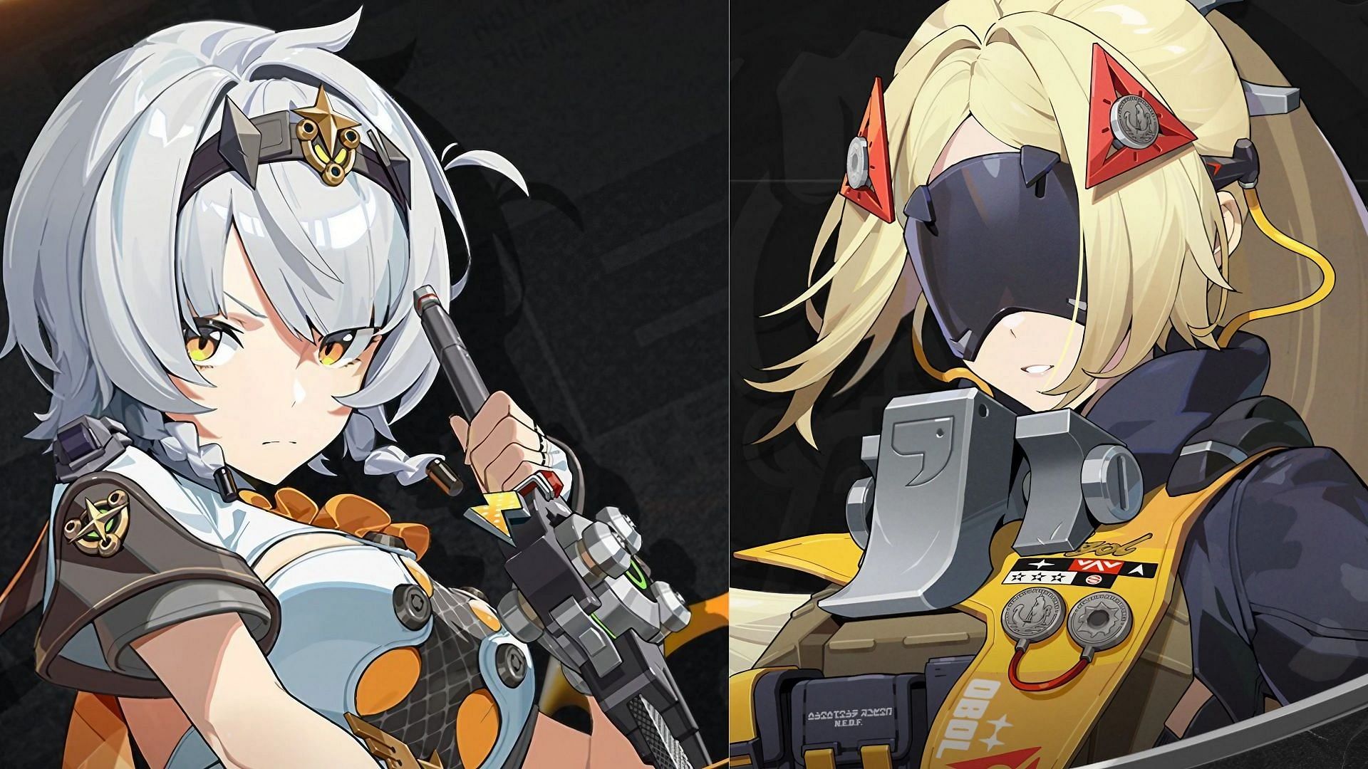 Image showing Silver Soldier Anby and Trigger in Zenless Zone Zero