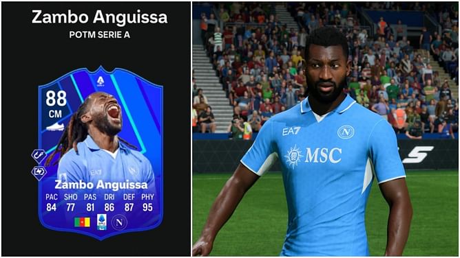 EA FC 25 Andre-Franck Zambo Anguissa POTM SBC: All tasks and cheapest solutions