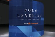 Solo Leveling Experience at Crunchyroll booth (Image via Crunchyroll)