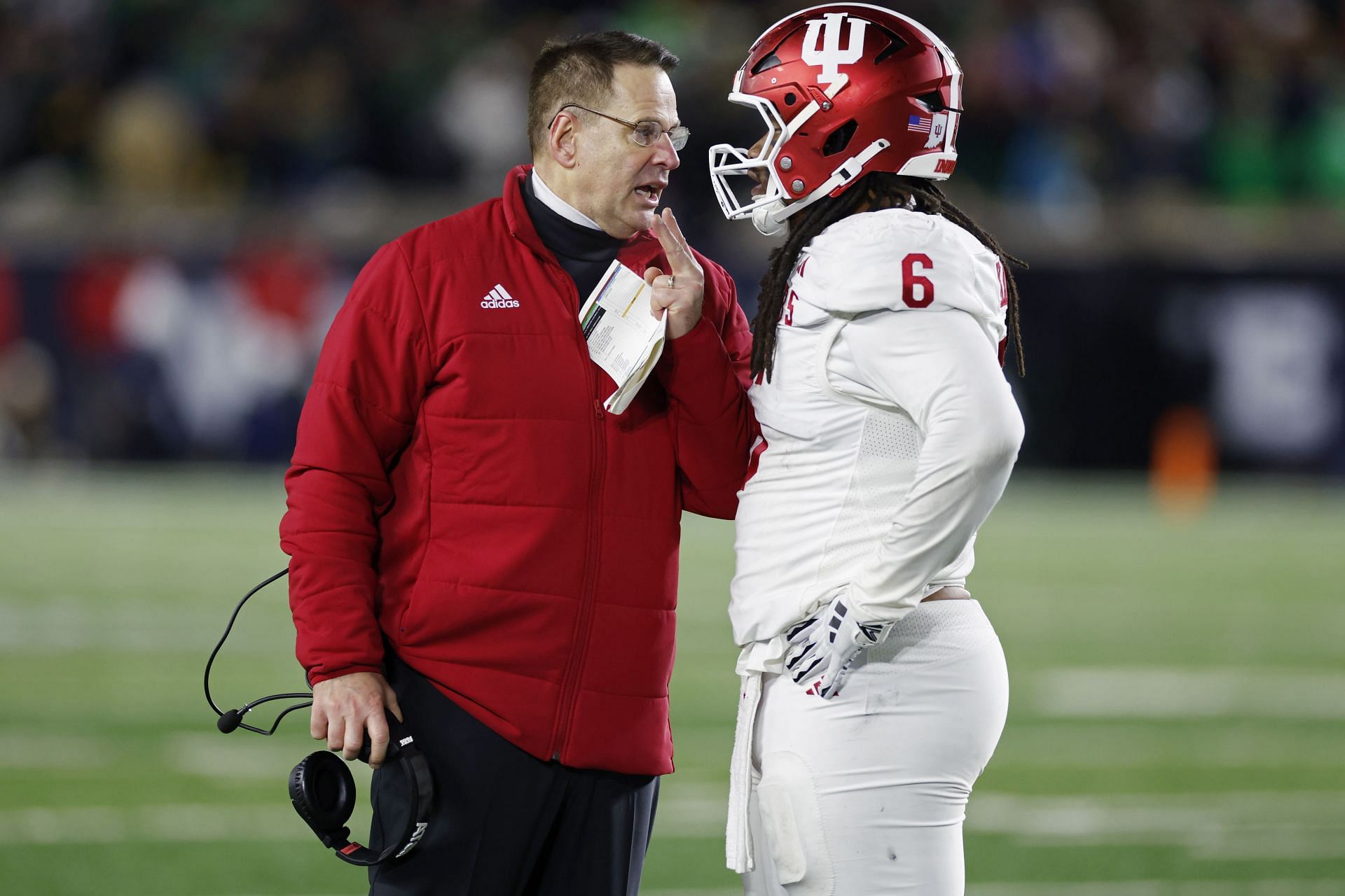 COLLEGE FOOTBALL: DEC 20 CFP First-Round - Indiana at Notre Dame - Source: Getty