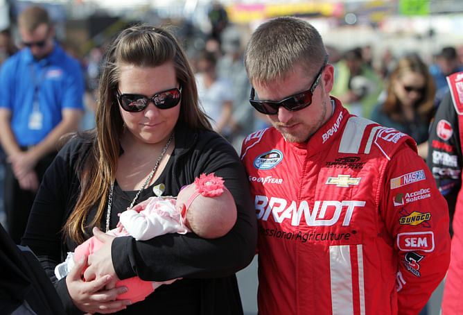 "You're literally someone's everything": Justin Allgaier's wife Ashley shares heartfelt message about motherhood