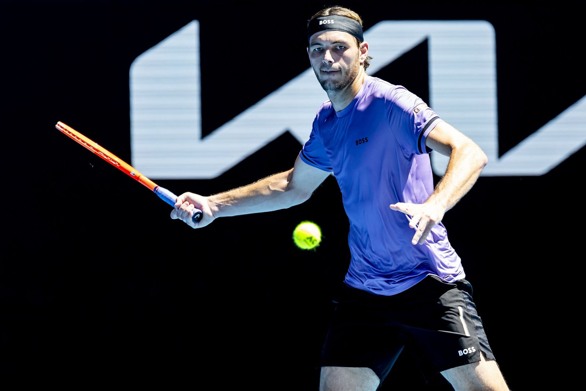 Taylor Fritz at the 2025 Australian Open (Source: Getty)