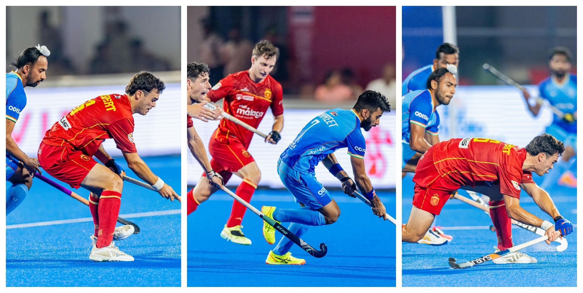 The Indians now have 3 points from 2 games - Source:  Hockey India 