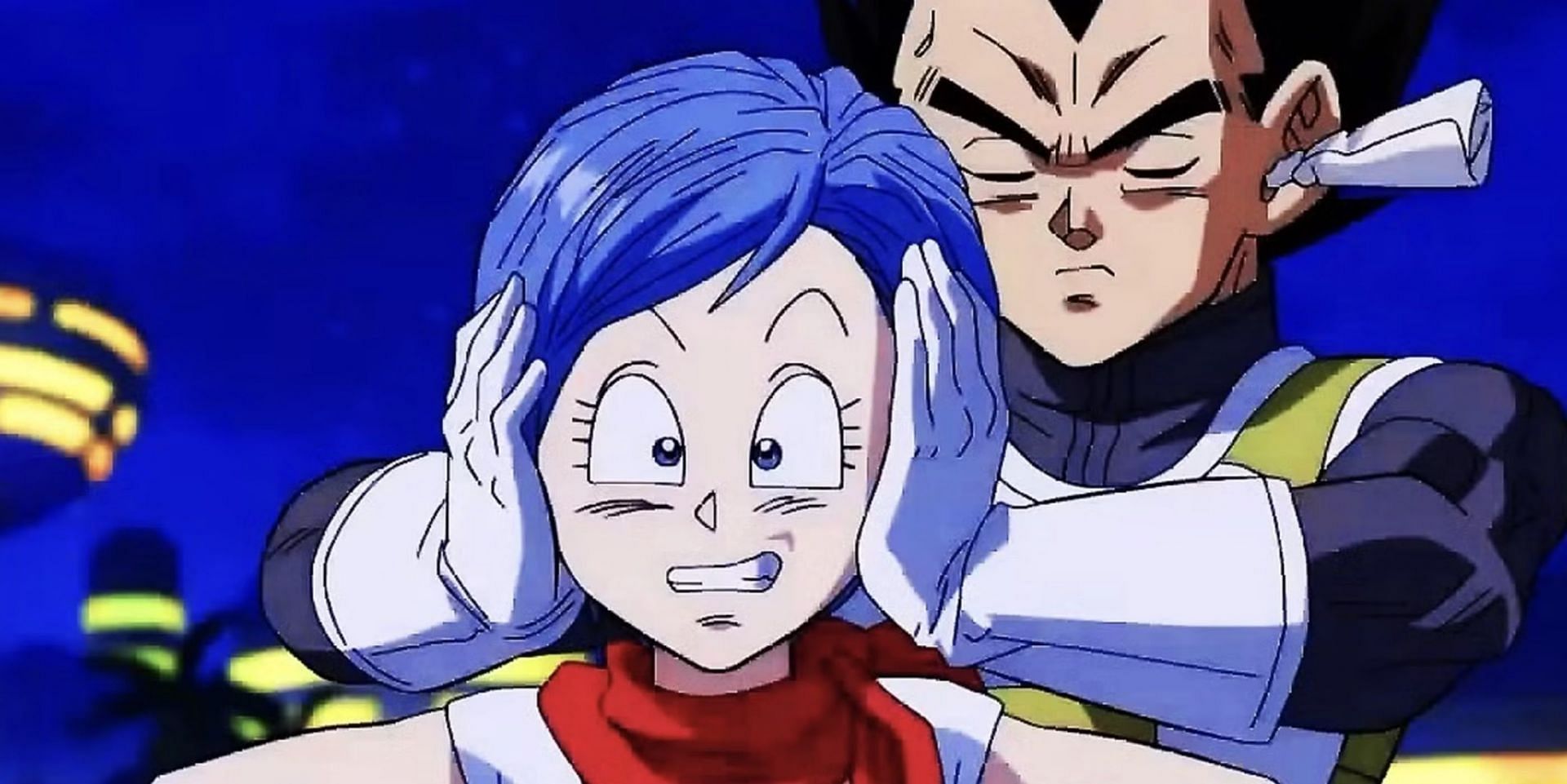 Anime couples - Bulma and Vegeta (Image via Toei Animation)