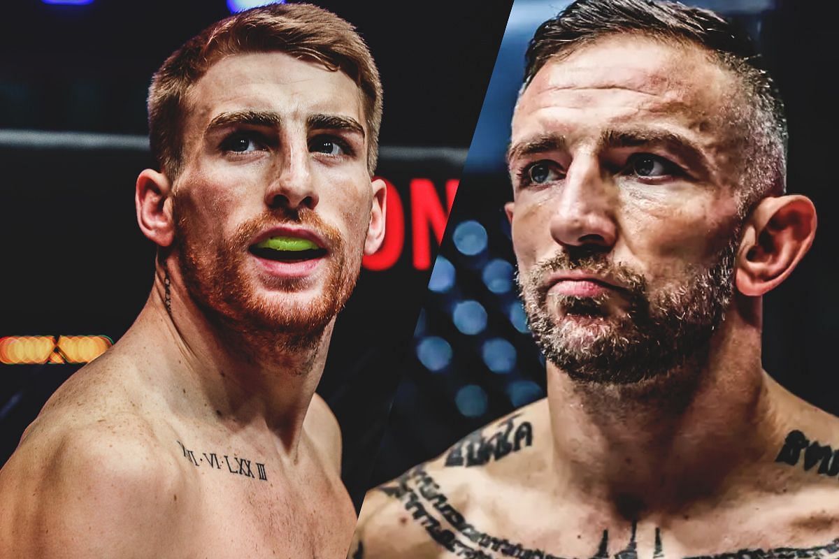 Jonathan Haggerty (left) and Liam Harrison (right) | Image credit: ONE Championship