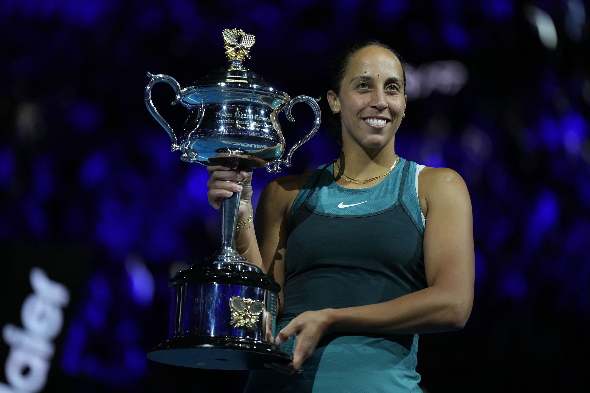 Madison Keys secured her maiden Major title in Melbourne (Source: Getty)