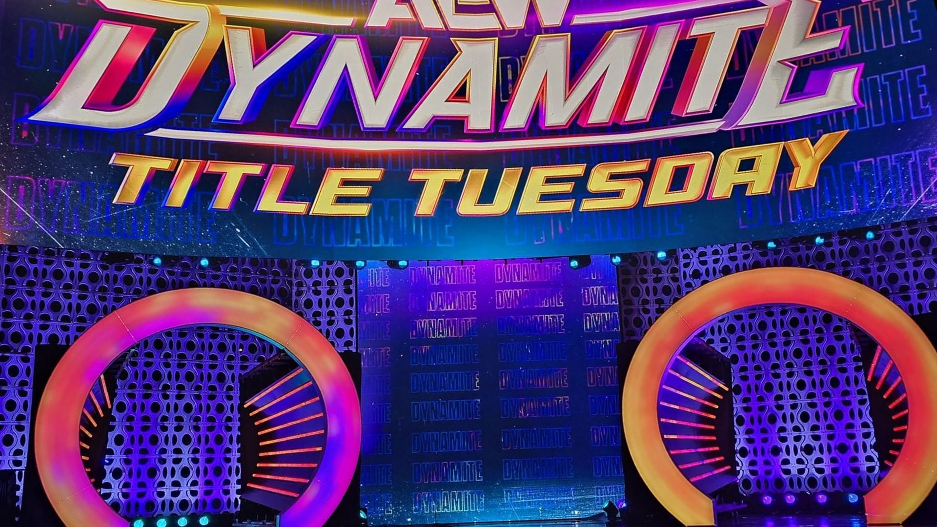 AEW Dynamite is the weekly Wednesday show of the promotion [photo: Ricochet