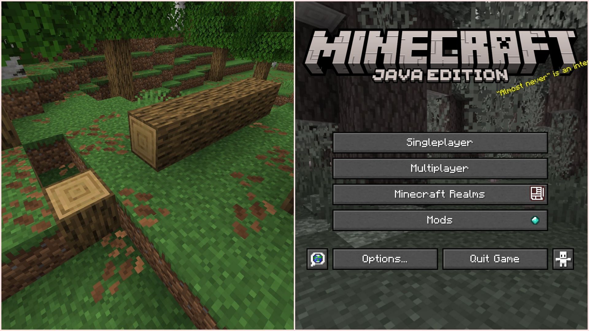 Mojang is also bringing new features from Bedrock Edition to Java Edition (Image via Sportskeeda Gaming/Mojang)