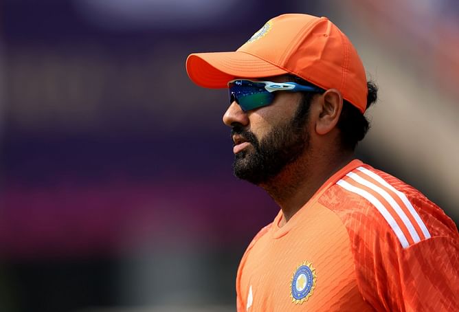 “Where is our captain?” - Fans react as Indian players minus Rohit Sharma pose with new jersey ahead of IND vs ENG 2025 ODIs