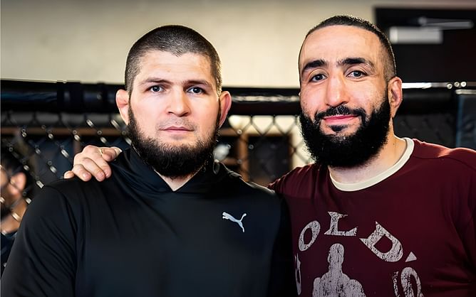 "They don't care if you're the champion" - Belal Muhammad gets brutally honest about training with Khabib Nurmagomedov