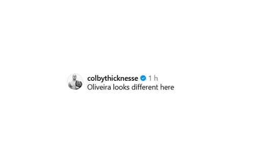 Colby Thicknesse reacts to grappling video of Alexander Volkanovski and Craig Jones. [Screenshot courtesy:@alexvolkanovski on Instagram]