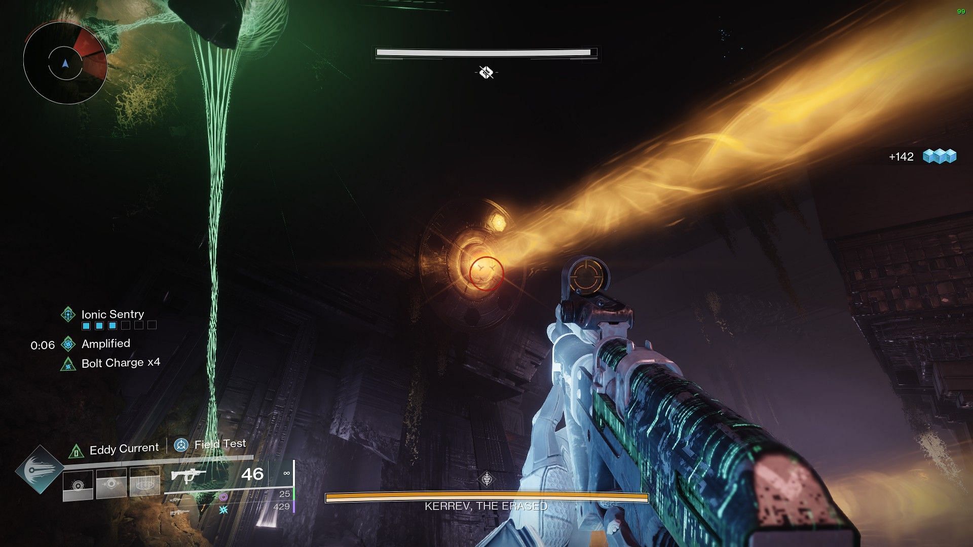 Ray of light on a symbol for glow (Image via Bungie)