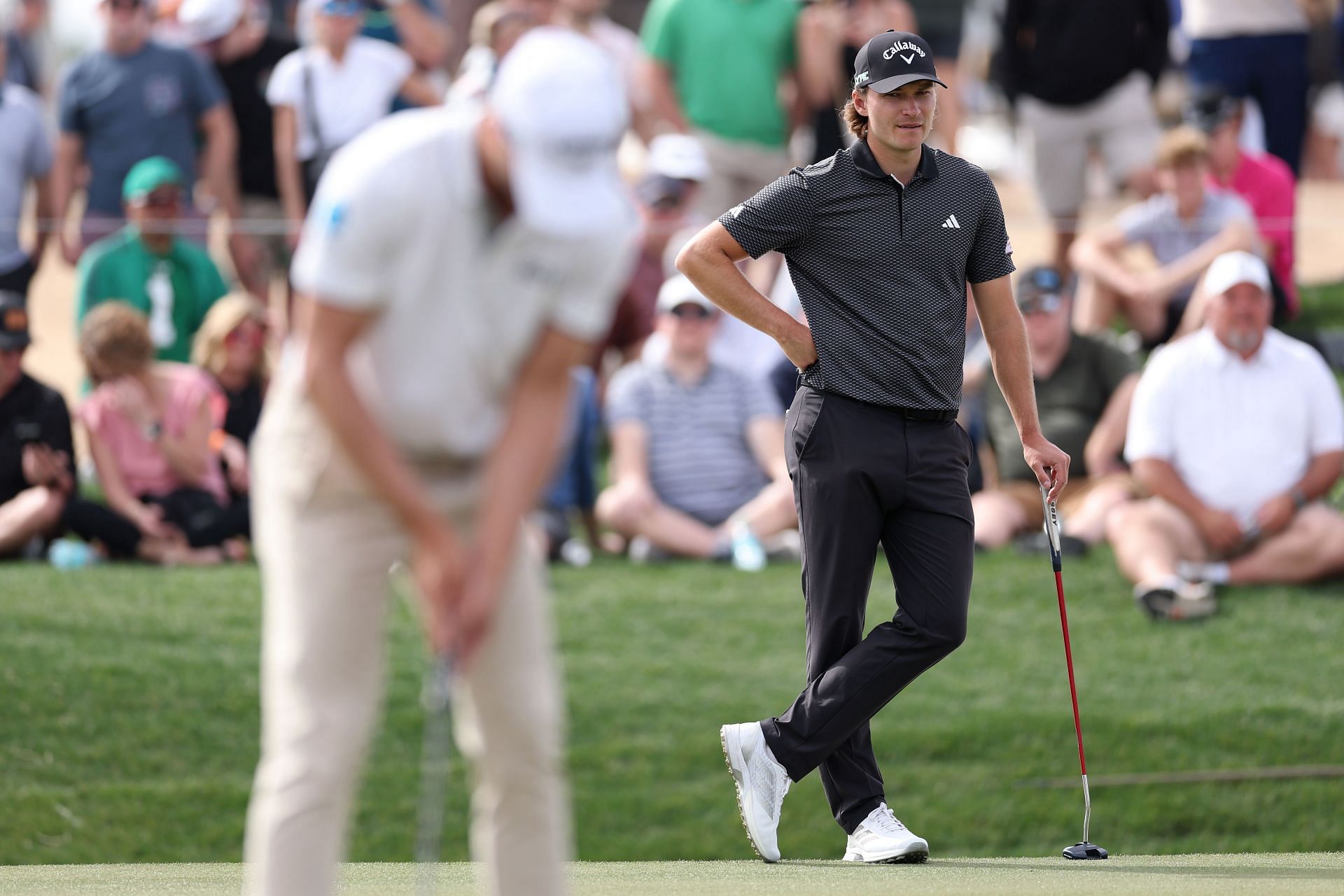 Rasmus Hojgaard and Thomas Detry at the WM Phoenix Open 2025 (Source: Getty)